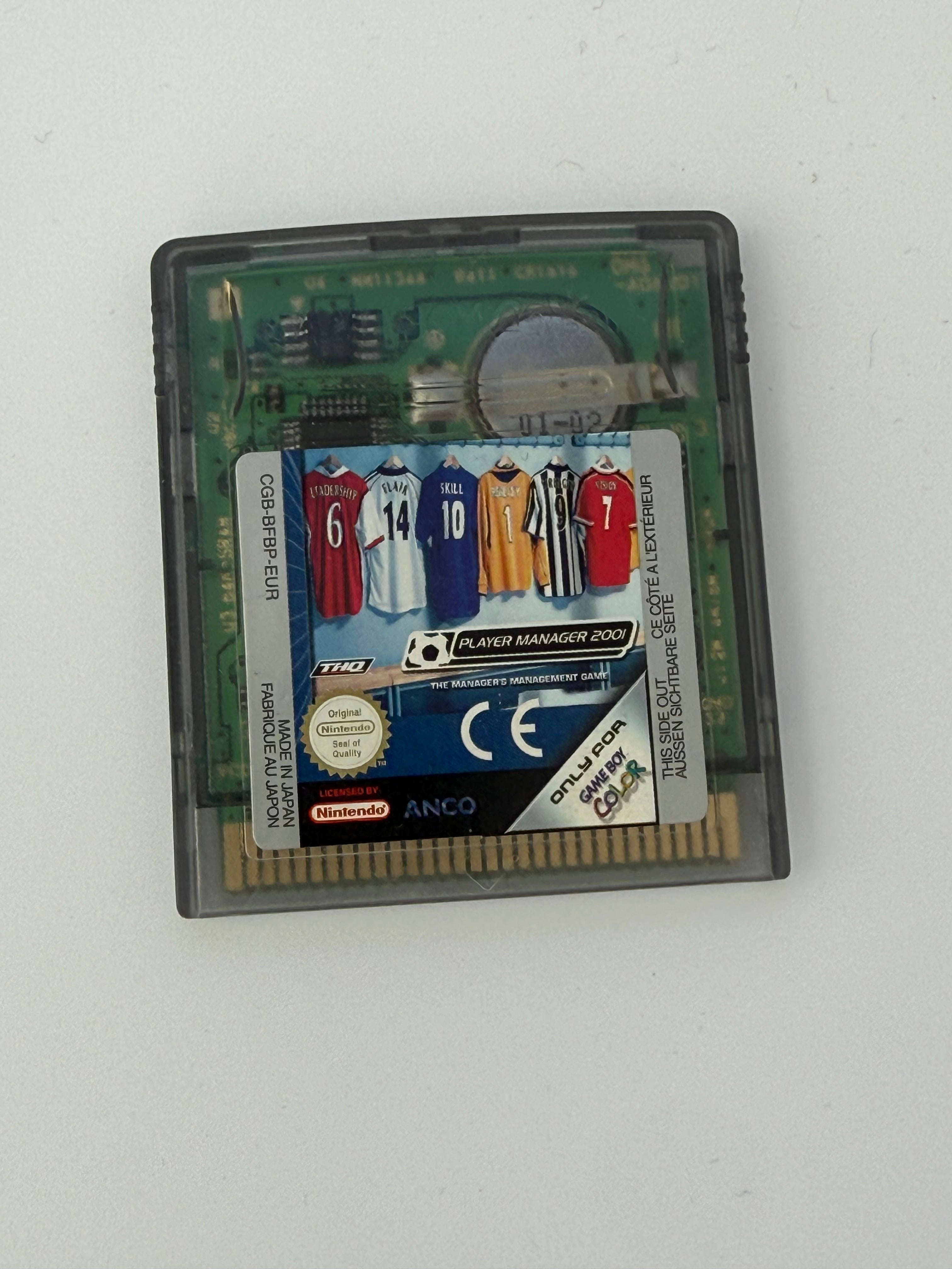 Player Manager 2001 - Gameboy
