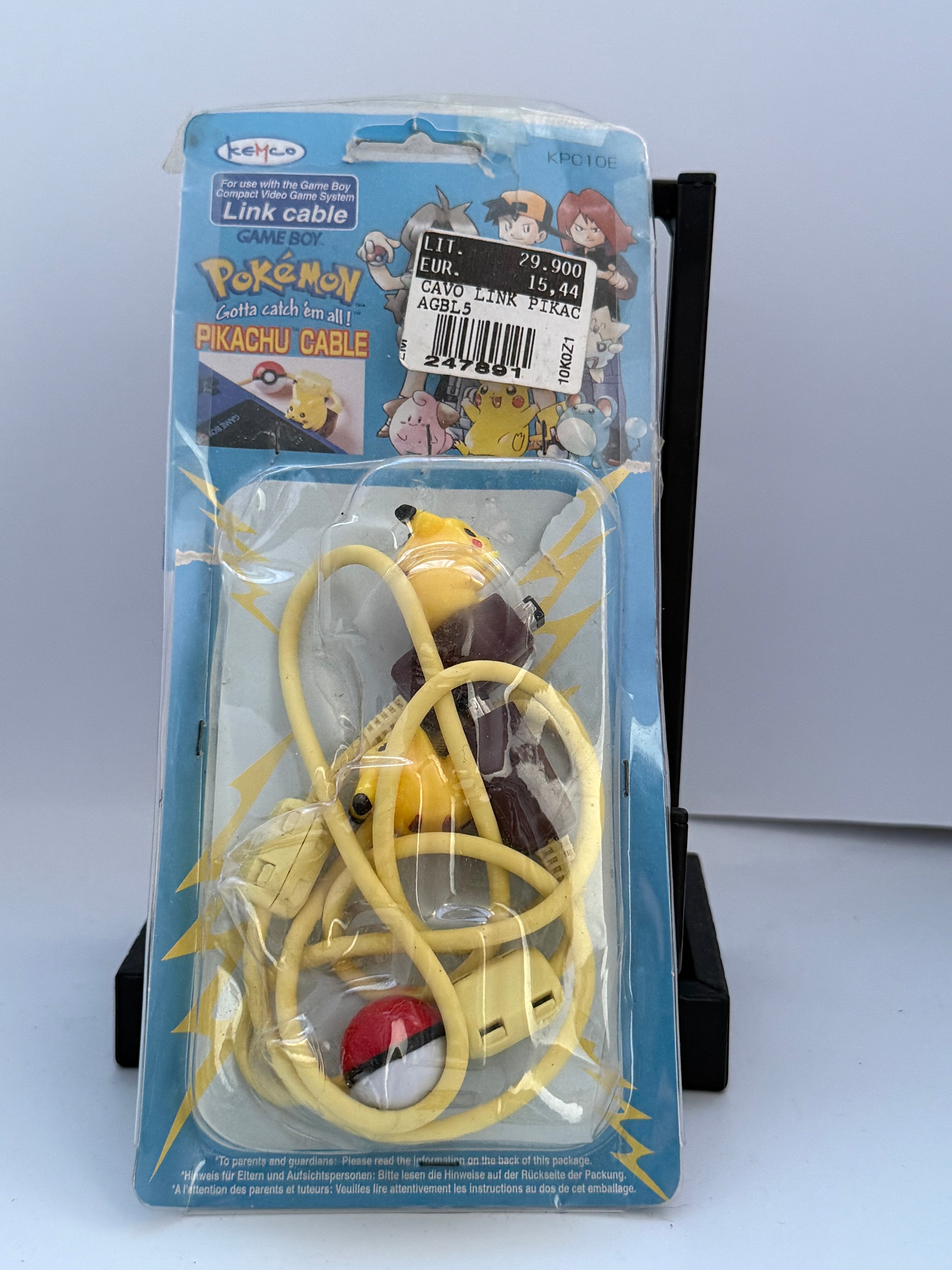 Pokémon Pikachu Link Cable (blister) - Gameboy