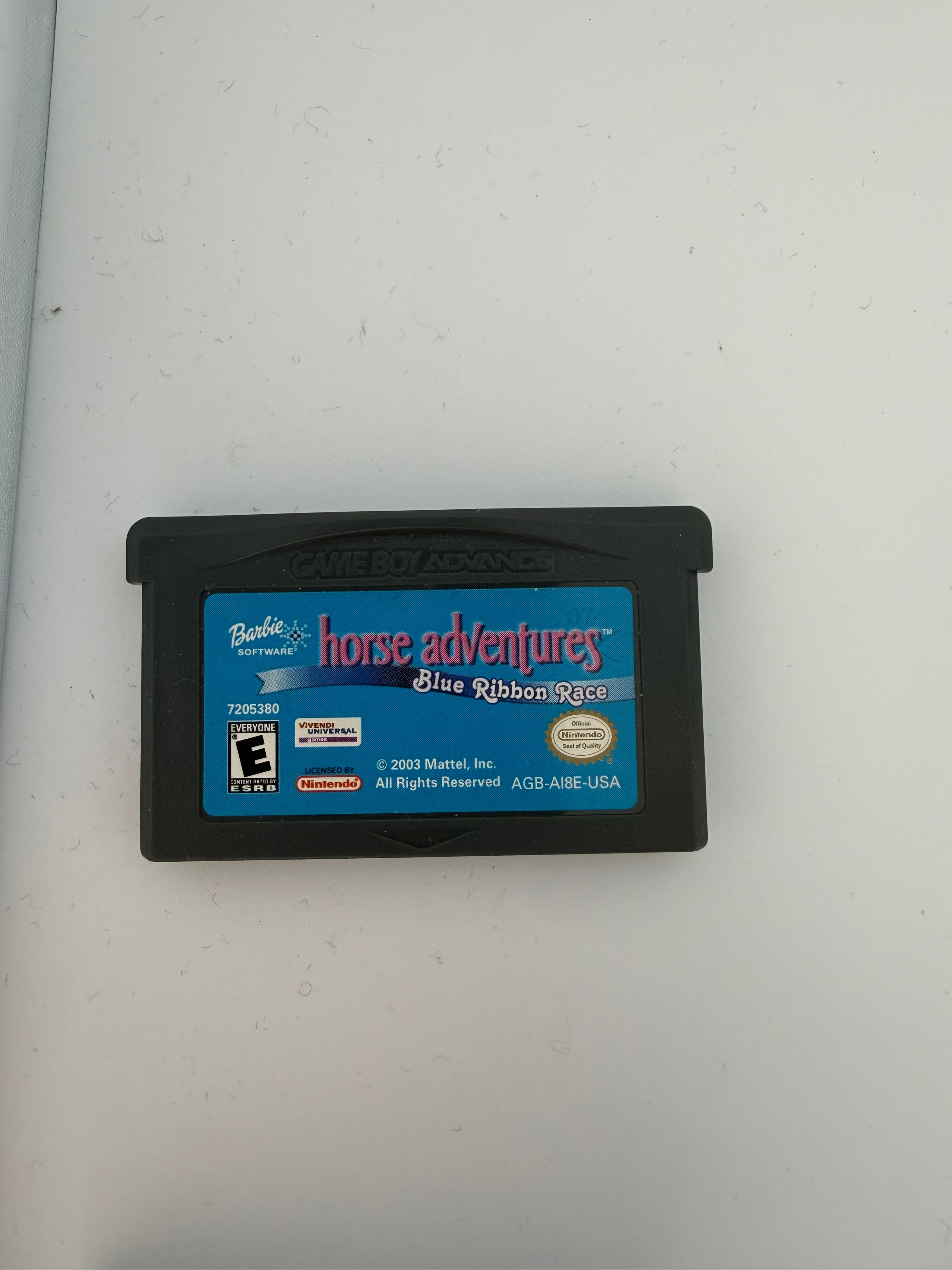Horse Adventures Blue Ribbon Race - Gameboy