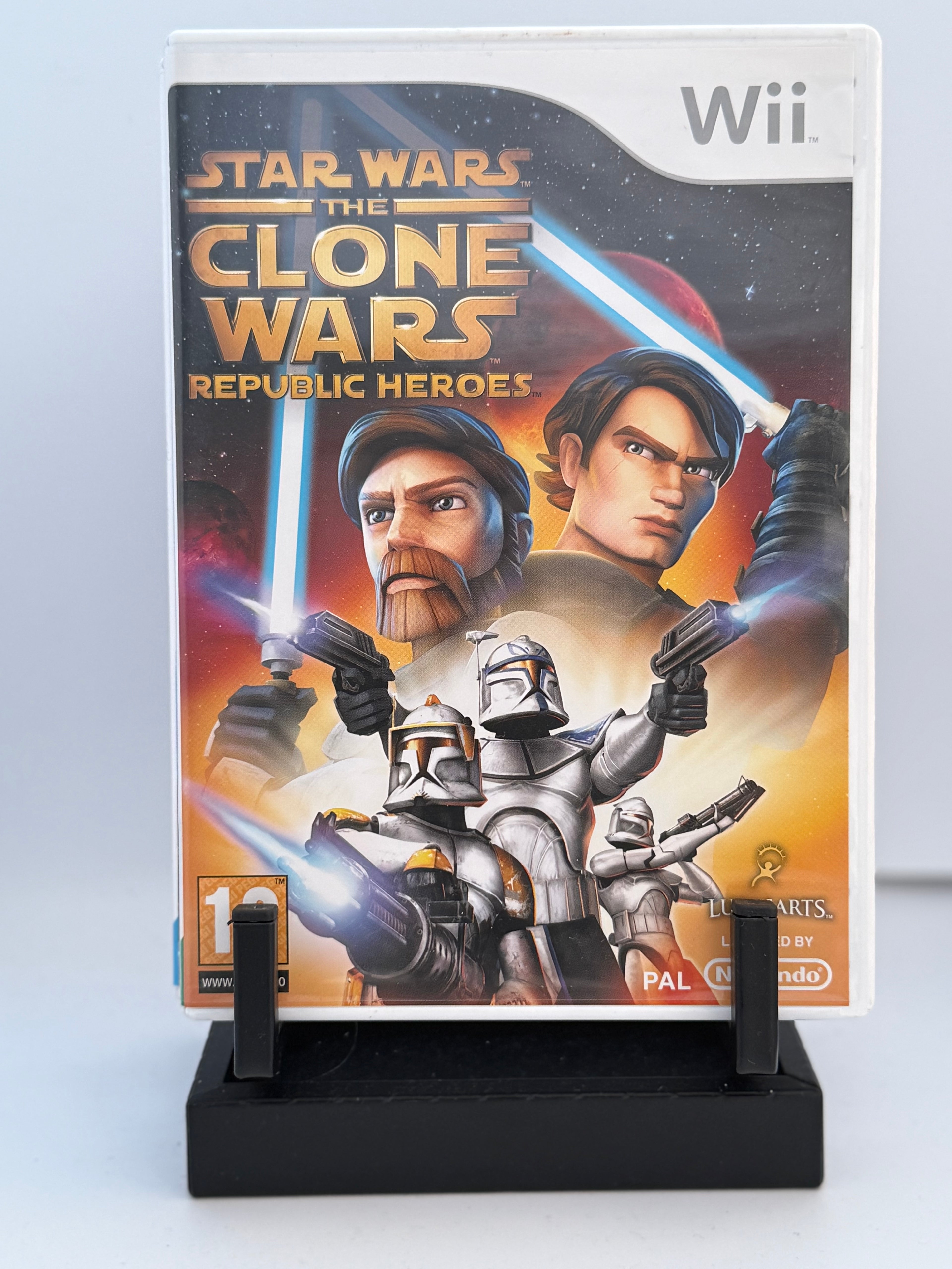 Star Wars The Clone Wars Replubic Heroes- Wii