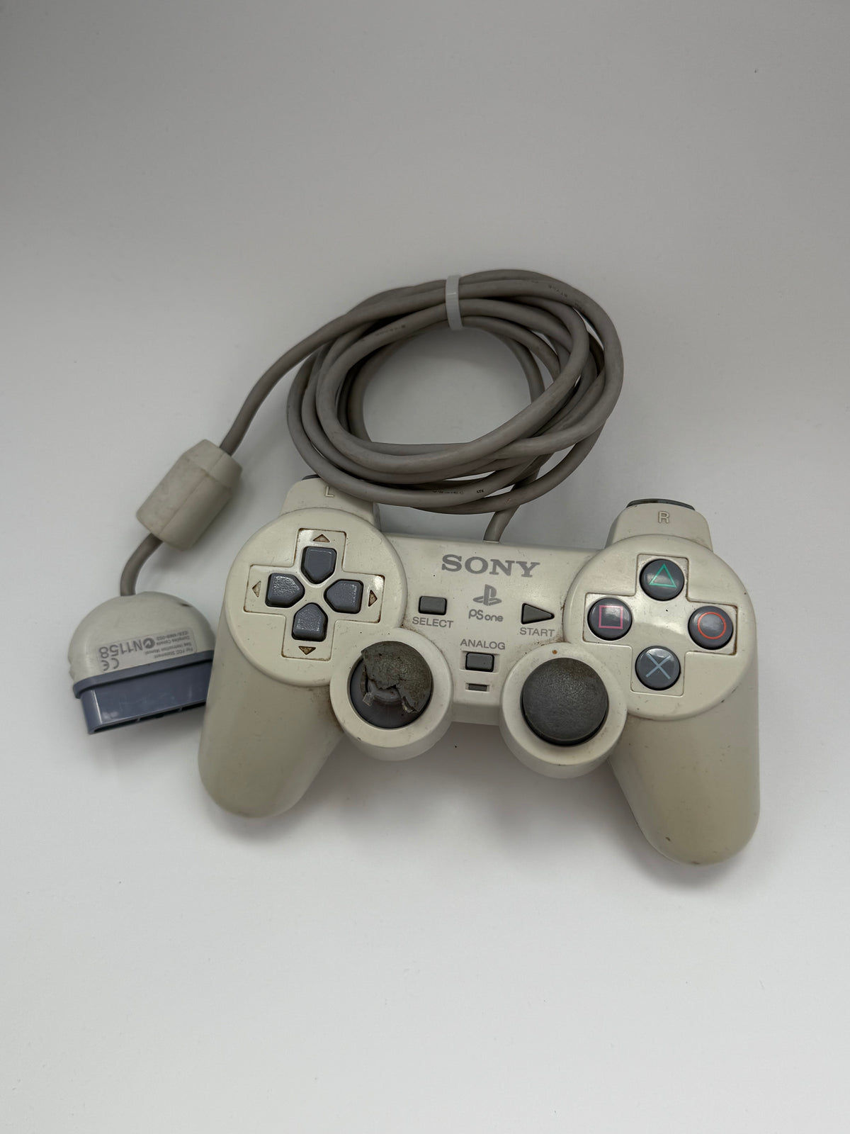 Originele Sony PlayStation 1 PSone DualShock Controller – Analoge Controller Joystick Schade