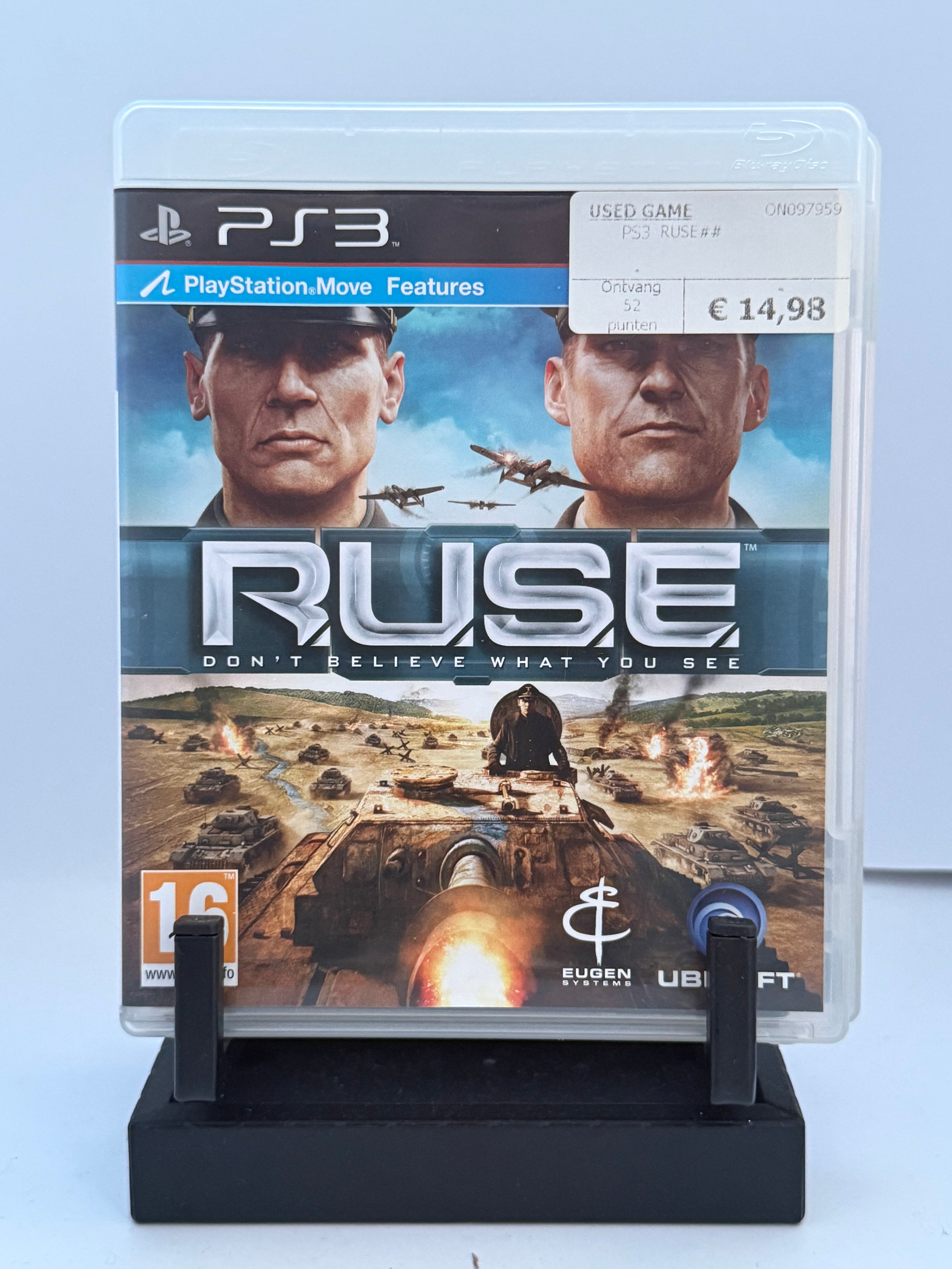 Ruse Don’t Believe What You See - Playstation 3
