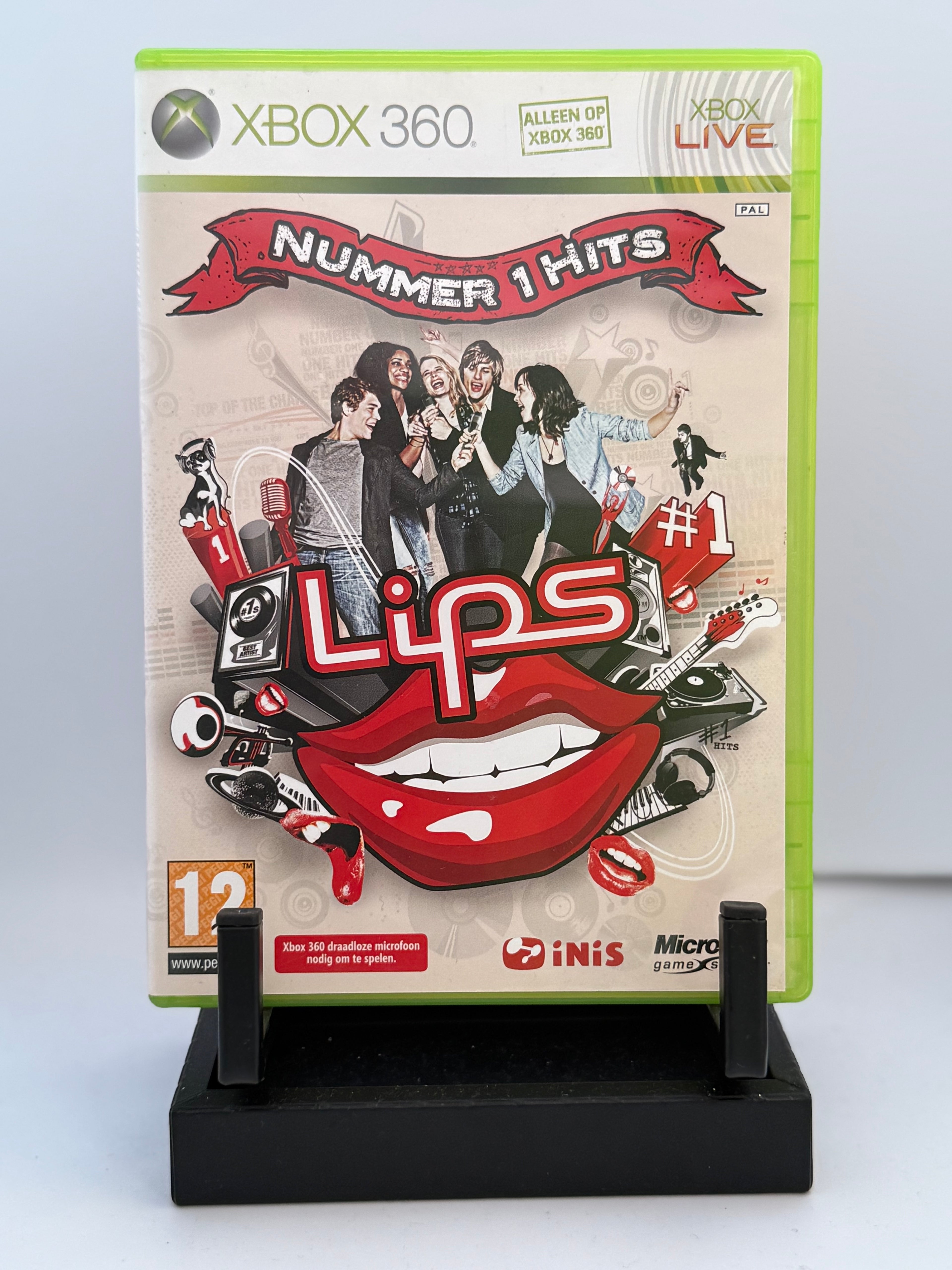 Number 1 Hits Lips - Xbox 360