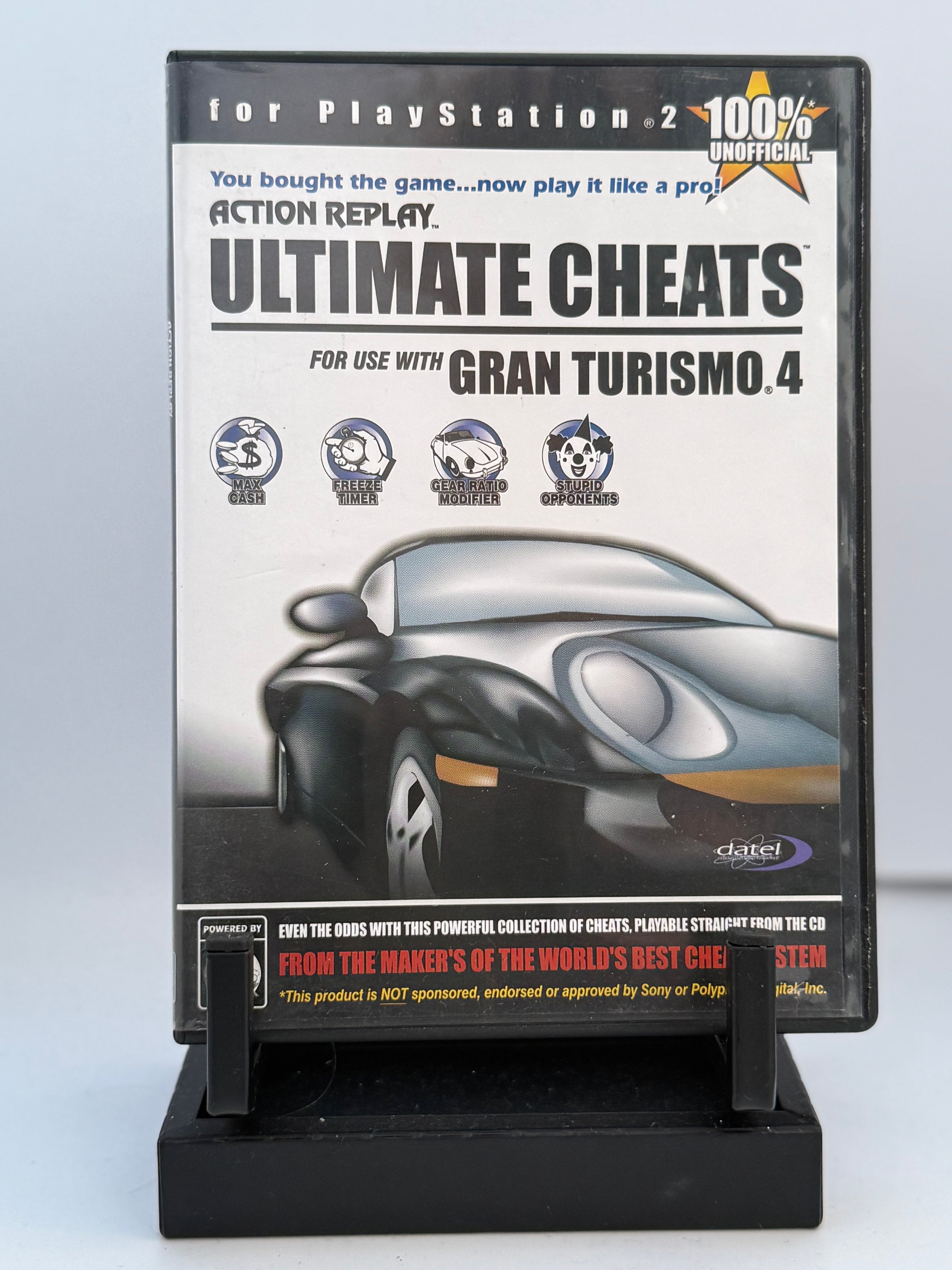 Action Replay Ultimate Cheats Gran Turismo 4 - Playstation 2