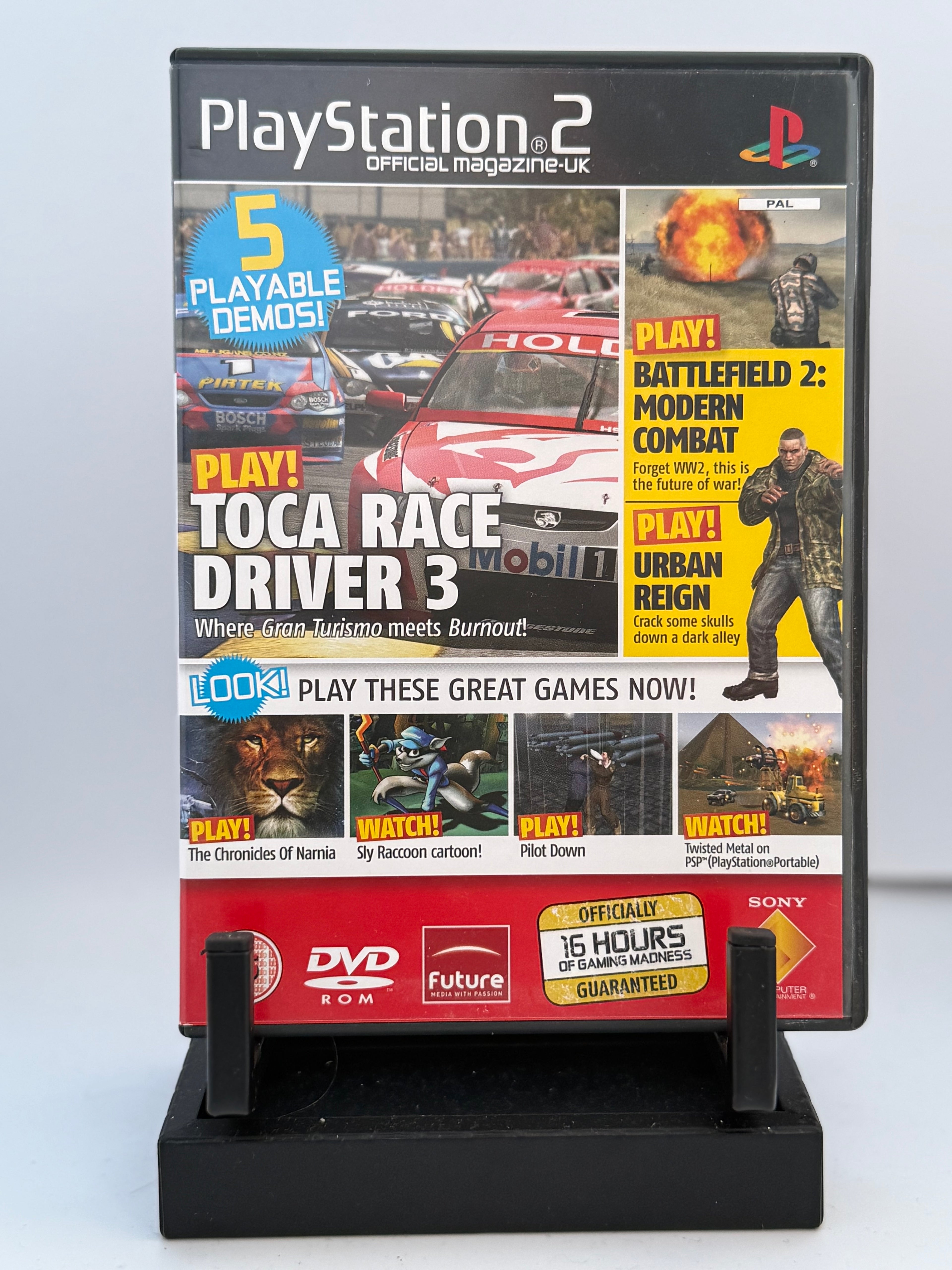 playstation 2 official magazine uk demo disc toca race Driver 3 - Playstation 2