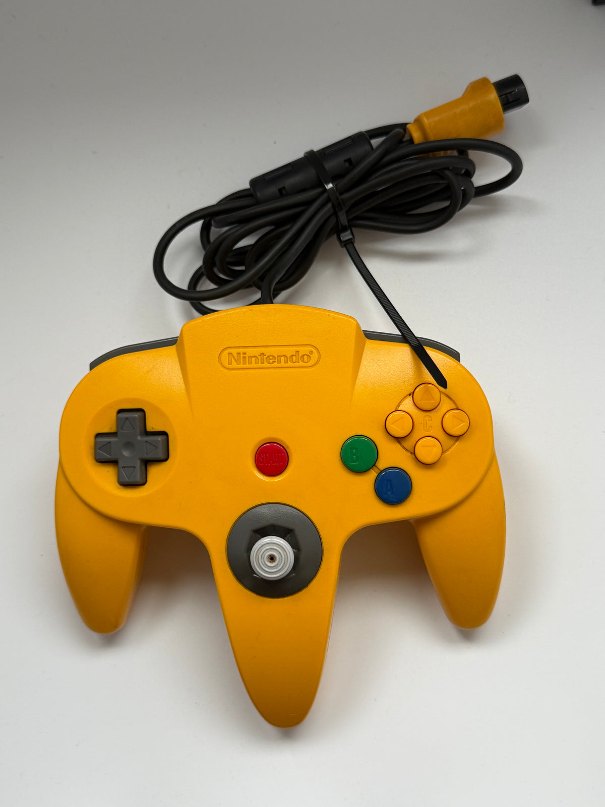 Nintendo 64 Controller Geel  Origineel Nintendo – N64