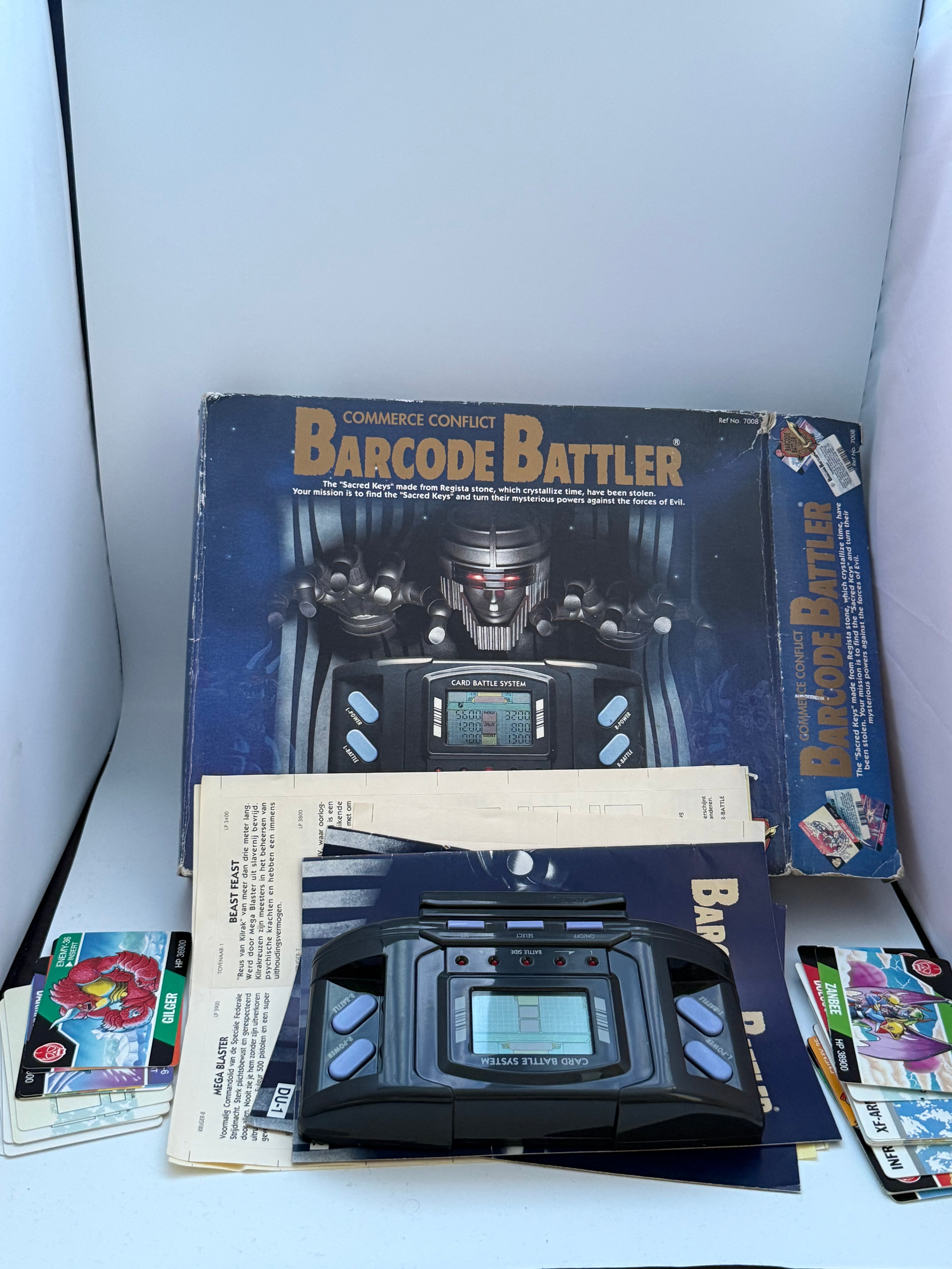 Barcode Battler (compleet met doos, kaarten en handleidingen)