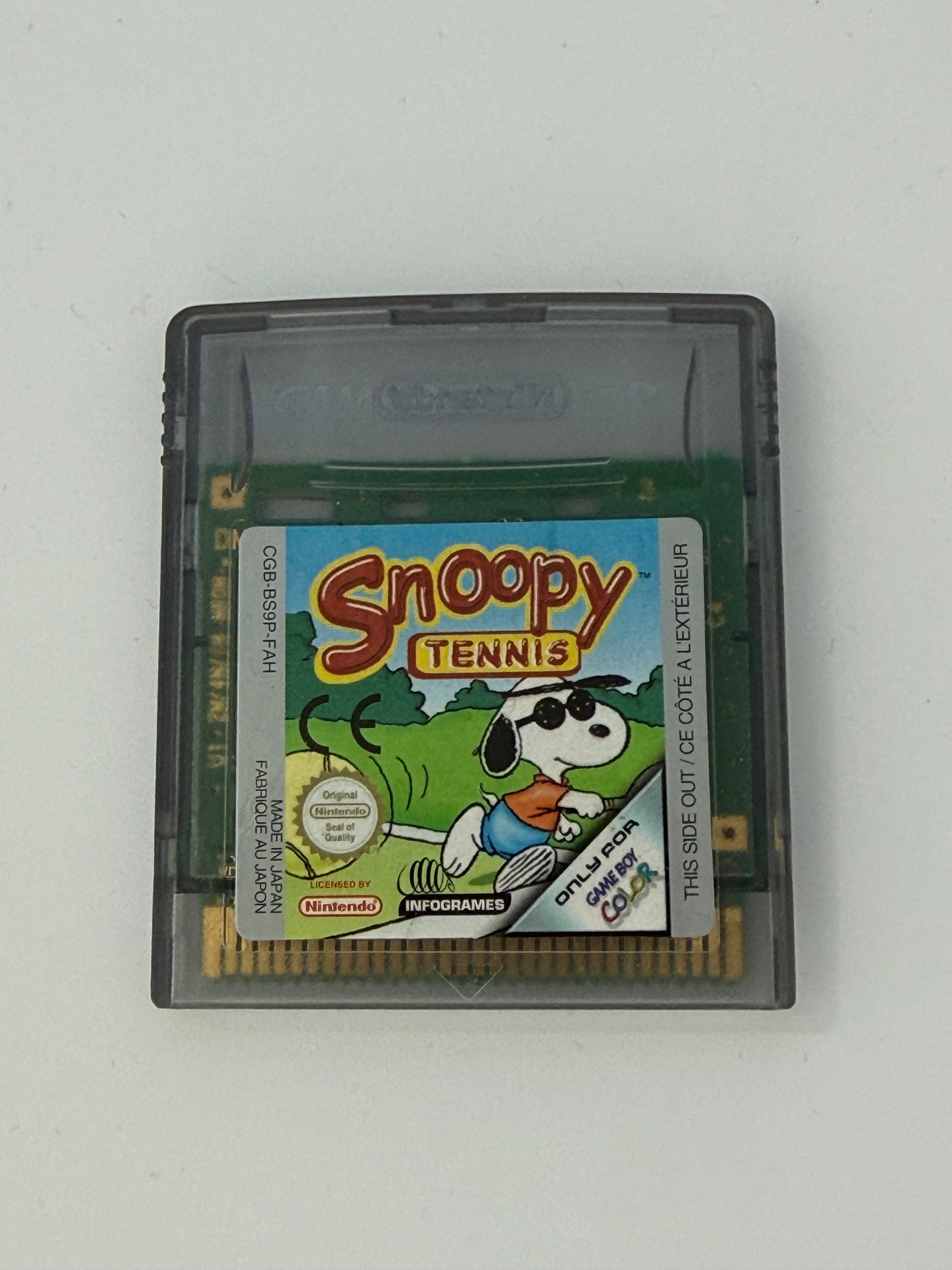 Snoopy Tennis - Gameboy