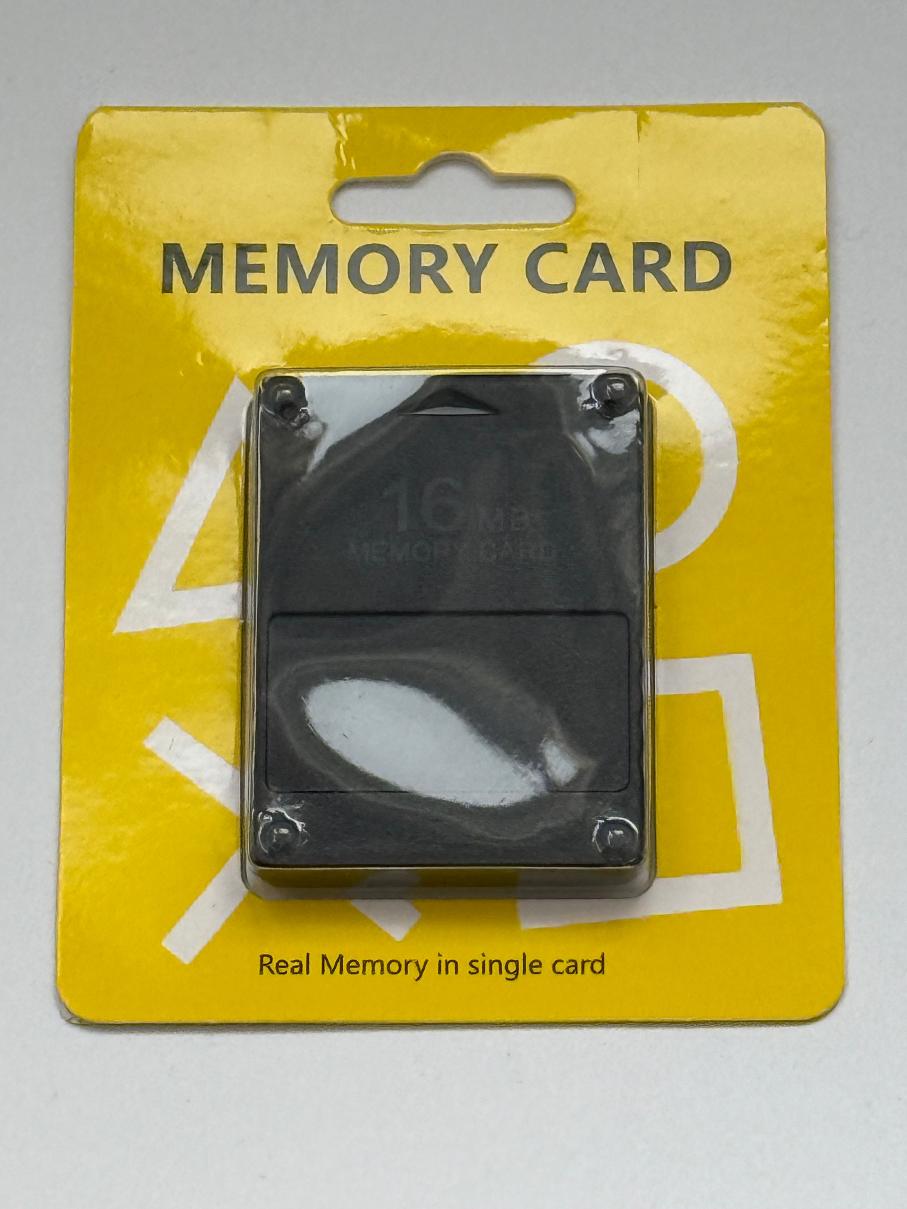 PS2 Memory Card 16 MB Zwart – PlayStation 2